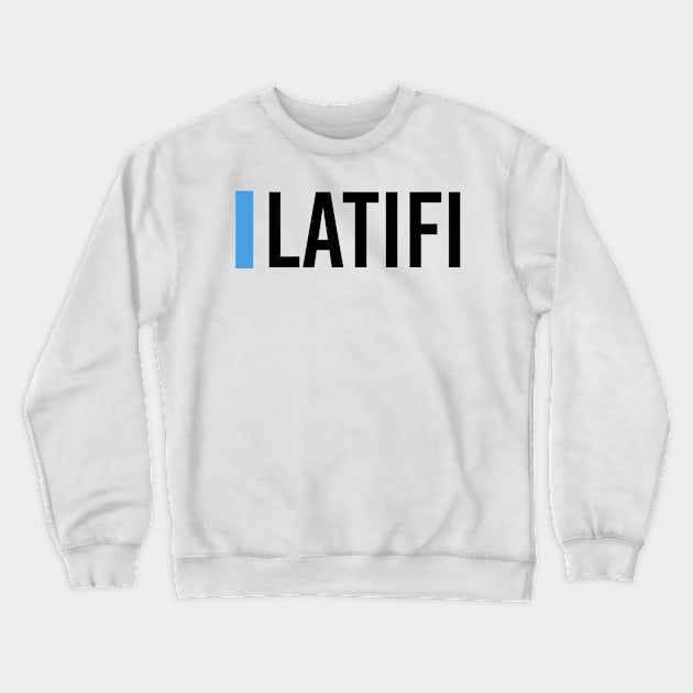 Nicholas Latifi Driver Name - 2022 Season #2 Crewneck Sweatshirt by GreazyL